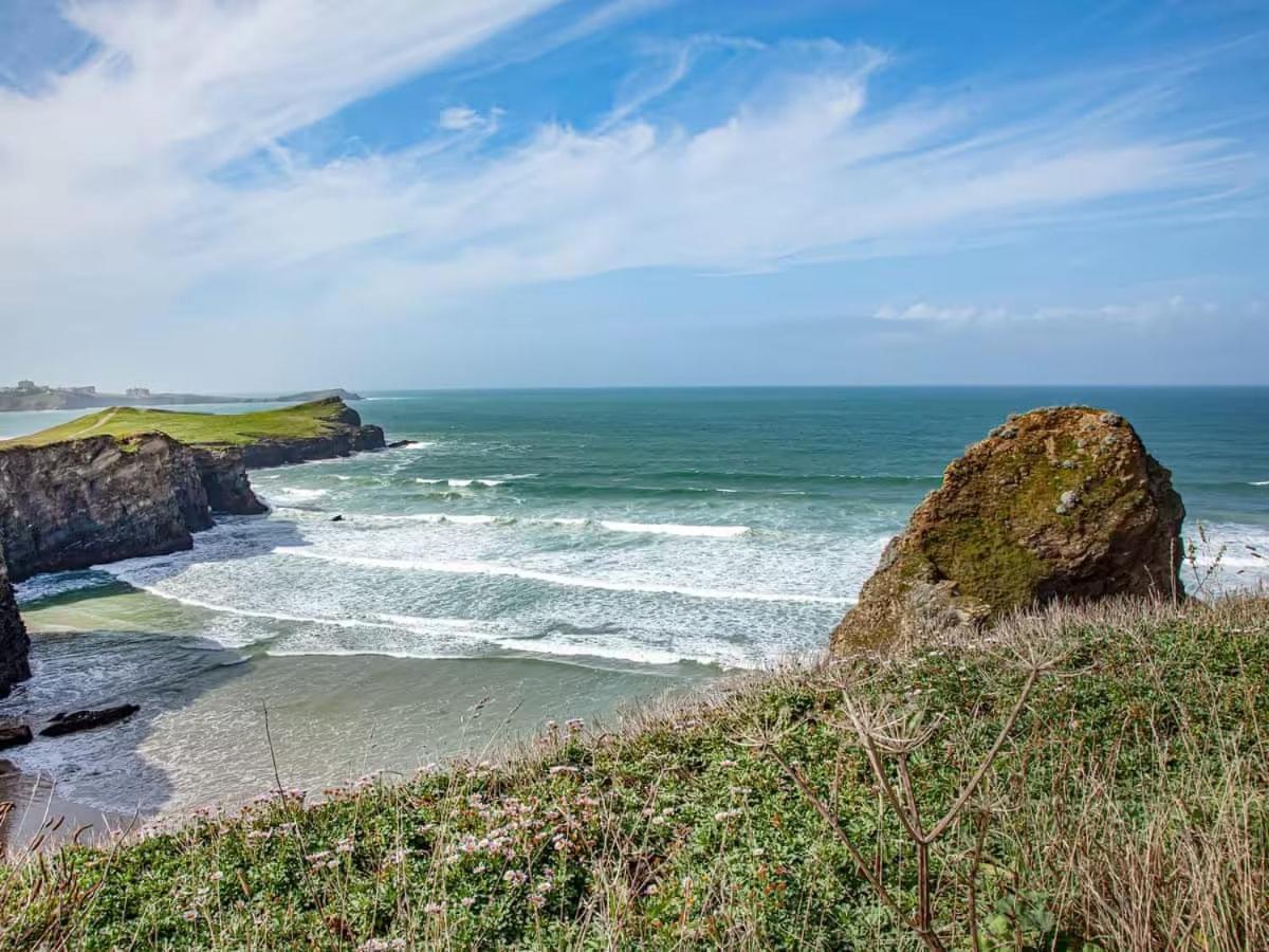 Three Bedroom House In Porth New Quay Esterno foto